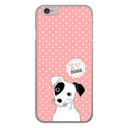 Capa para celular - I Love Dogs