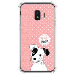 Capa para celular - I Love Dogs