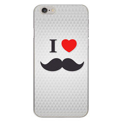 Capa para Celular - I Love Mustache