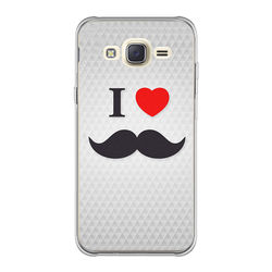 Capa para Celular - I Love Mustache