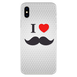 Capa para Celular - I Love Mustache