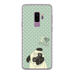 Capa para celular - I Love Pugs
