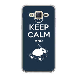 Capa para Celular - Keep Calm and Zzz