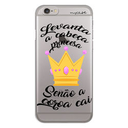 Capa para celular - Levanta a Cabeça Princesa