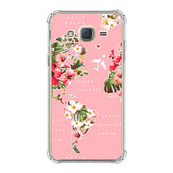 Capa para celular - Mapa Floral