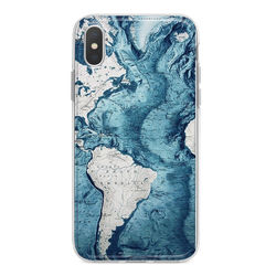 Capa para celular - Mapa Mundi 