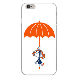 Capa para Celular - Menina Guarda-Chuva