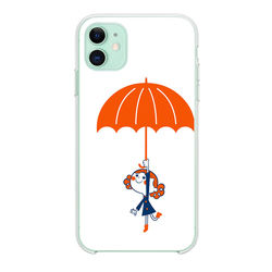 Capa para Celular - Menina Guarda-Chuva