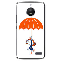 Capa para Celular - Menina Guarda-Chuva