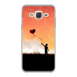 Capa para Celular - Menino Balão de Coração