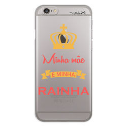 Capa para celular - Minha Mãe é Minha Rainha