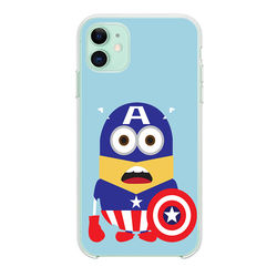 Capa para Celular - Minions | Capitão América