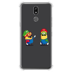 Capa para Celular - Minions Mario e Luigi