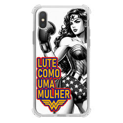 Capa para celular - Mulher Maravilha | Lutadora