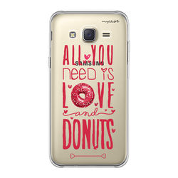 Capa para Celular - All you need is love and donuts