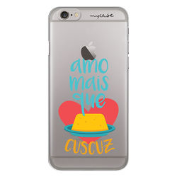 Capa para Celular - Amo mais que cuscuz