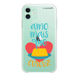 Capa para Celular - Amo mais que cuscuz