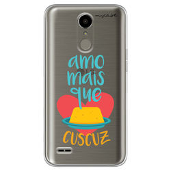 Capa para Celular - Amo mais que cuscuz