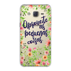 Capa para Celular - Aproveite as pequenas coisas