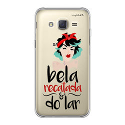 Capa para Celular - Bela, recatada e do lar!