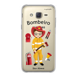 Capa para Celular - Bombeiro