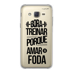 Capa para Celular - Bora treinar.