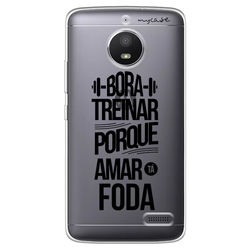 Capa para Celular - Bora treinar.