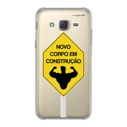 Capa para Celular - Corpo em construção.