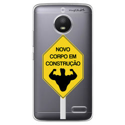 Capa para Celular - Corpo em construção.