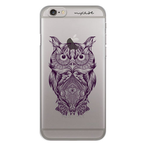 Imagem de Capa para Celular - Coruja Colorful Dark Purple