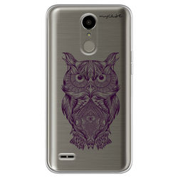 Capa para Celular - Coruja Colorful Dark Purple