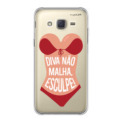 Capa para Celular - Diva não malha.