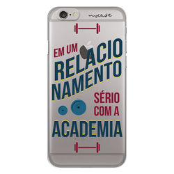 Capa para Celular - Em um relacionamento serio com a academia.