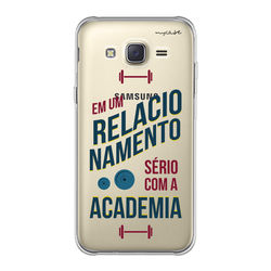 Capa para Celular - Em um relacionamento serio com a academia.