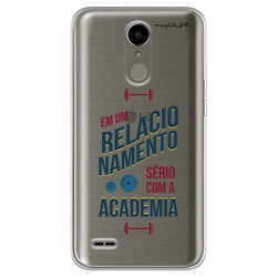 Capa para Celular - Em um relacionamento serio com a academia.