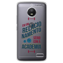 Capa para Celular - Em um relacionamento serio com a academia.