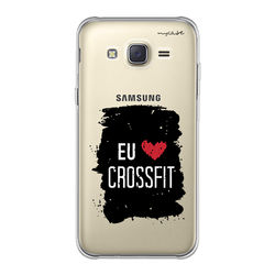 Capa para Celular - Eu amo crossfit.