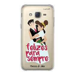 Capa para Celular - Felizes para sempre