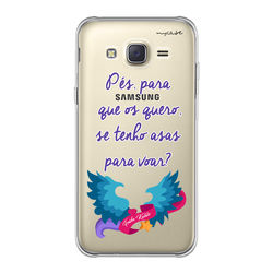 Capa para Celular - Frida Kahlo - Pés, para que os quero, se tenho asas para voar?