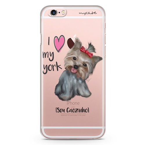 Imagem de Capa para Celular - I love my York " nome do seu animal "