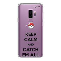 Capa para Celular - Keep Calm and Catch Em All