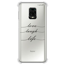 Capa para Celular - Love, Laugh, Life