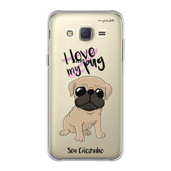 Capa para Celular - Love my pug