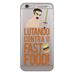 Capa para Celular - Lutando contra o fast food