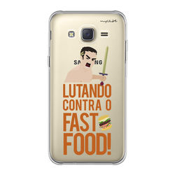 Capa para Celular - Lutando contra o fast food