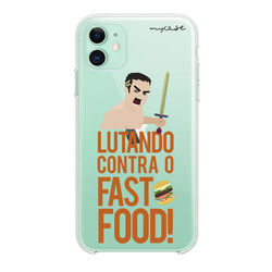 Capa para Celular - Lutando contra o fast food