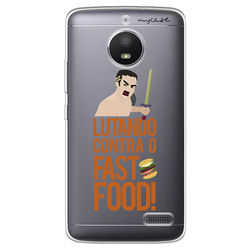 Capa para Celular - Lutando contra o fast food