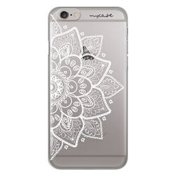 Capa para Celular - Mandala 2 - branco