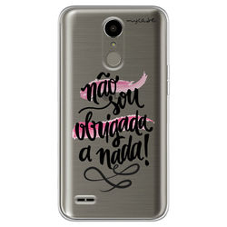 Capa para Celular - Não sou obrigada a nada !