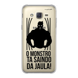 Capa para Celular - O monstro ta saindo da jaula.